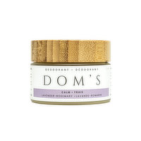 Doms Deodorant - Calm Lavender Rosemary, 50 Millilitre