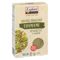 Explore Cuisine - Organic Edamame Spaghetti Pasta, 200 Gram