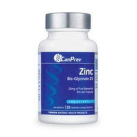 Canprev - Zinc Bis-Glycinate 25, 120 Each