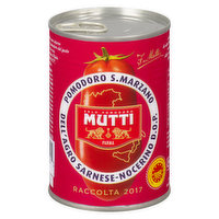 Mutti - Whole Peeled San Marzano Tomatoes, 398 Millilitre