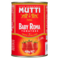 Mutti - Baby Roma Tomatoes, 398 Millilitre