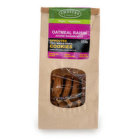 Choices Markets - Cookies Sprouted Vegan Oatmeal Raisin, 312 Gram