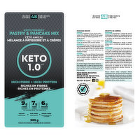 Keto and Co Pancake & Waffle Keto Baking Mix-Gluten Free (One Bag