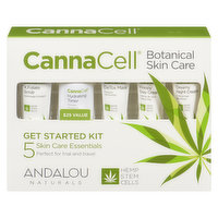 Andalou Naturals - CannaCell Botanical Get Started Kit, 1 Each