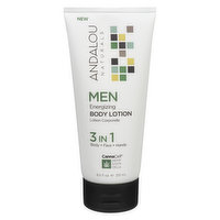 Andalou Naturals - CannaCell Men Energizing Body Lotion 3 in 1, 251 Millilitre