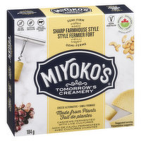 Miyokos - Cheese Wheel - Sharp Farmhouse, 184 Gram