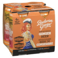 Buderim - Ginger Beer Original, 4 Each