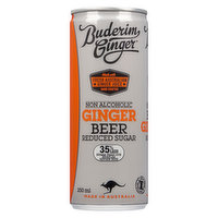 Buderim - Sugar Tin Beer Ginger Reduce, 250 Millilitre