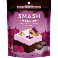 Smash - Marshmallows Chocolate Raspberry, 128 Gram