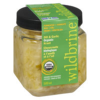 Wildbrine - Dill & Garlic Sauerkraut, 500 Gram