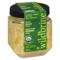 Wildbrine - Kraut Green Raw Organic, 500 Millilitre