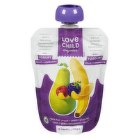 Love Child - Organics Pears Banana Blackberries & Raspberries, 128 Millilitre