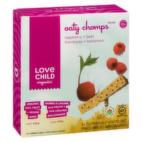 Love Child - Organics Oaty Chomps Raspberry & Beet, 6 Each