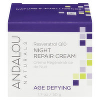 Andalou Naturals - Andalou Age-Defying Night Repair Cream, 50 Millilitre