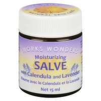 Works Wonders - Moisturizing Salve with Calendula and Lavender, 15 Millilitre