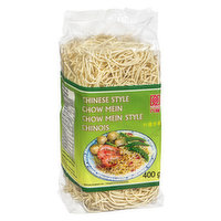 Six Fortune - Chinese Style Chow Mein Noodles, 400 Gram