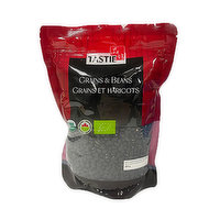 TASTIE - ORGANIC BLACK BEAN, 908 Gram