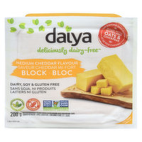 Daiya - Lactose Free Cheese Block, Medium Cheddar Style