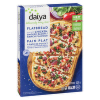 Daiya - Flatbread Plant Based Chicken Smoked Bacon & Ranch, 331 Gram