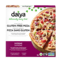 Daiya - Dairy Free Supreme Gluten Free Pizza, 550 Gram