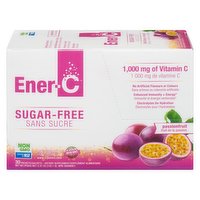 Ener-C - Passionfruit Sugar Free, 30 Each