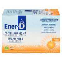 Ener-D - Sugar Free Orange, 24 Each