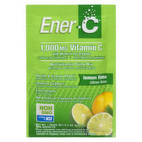 Ener-C - 1000mg Vitamin C Drink Mix - Lemon Lime, 9.56 Gram