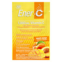 Ener-C - 1000mg Vitamin C Drink Mix - Peach Mango, 1 Gram