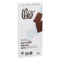 Theo - Milk 45% Chocolate, 85 Gram