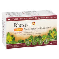 Nanton Nutraceuticals - Rhoziva 100mg, 60 Each