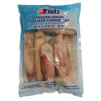 3 Fish - Frozen Squid, 400 Gram