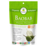 ECOIDEAS - Baobab Fruit Pulp Powder, 227 Gram