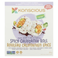 Konscious - Plant-based Spicy California Roll, 210 Gram