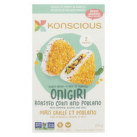 Konscious - Plant-based Onigiri Corn & Poblano, 204 Gram