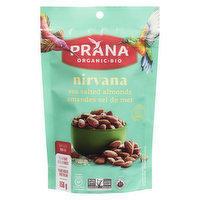 Prana - Nirvana Sea Salted Almonds Organic, 150 Gram