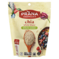 Prana - Whole White Chia Seeds, 300 Gram