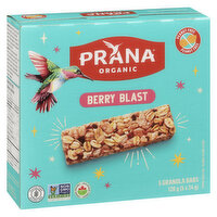 Prana - Granola Bar Berry Blast Organic, 120 Gram