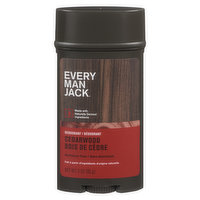 Every Man Jack - Deodorant, Cedarwood, 85 Gram