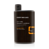 Every Man Jack - 2 in 1 Shampoo & Conditioner Citrus, 400 Millilitre
