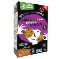 GO GO Quinoa - Soft Chocolate Chips Cookies, 168 Gram