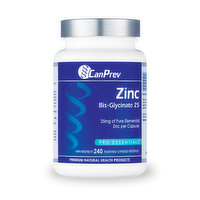 CanPrev - Zinc Bis-glycinate 25, 240 Each