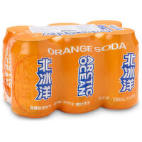 Arctic Ocean - Orange Juice Soda, 6 Each