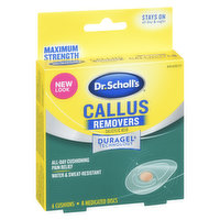 Dr Scholls - Callus Removers with Duragel Technology, 6 Each
