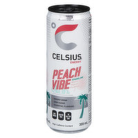 Celsius - Celsius Peach Vibe, 355 Millilitre