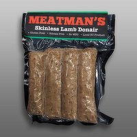 Meatman's - Skinless Lamb Donair Sausag, 400 Gram