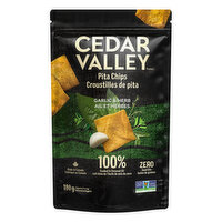 Cedar Valley - Pita Chips - Garlic & Herb, 180 Gram