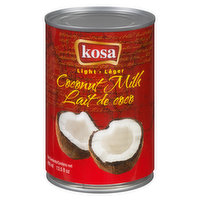 Kosa - Can Coconut Milk Lite, 400 Millilitre
