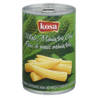 kosa - Can Baby Corn Whole, 425 Gram