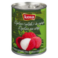 Kosa - Lychee In Syrup, 565 Gram