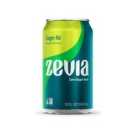 Zevia - Ginger Ale, 355 Millilitre